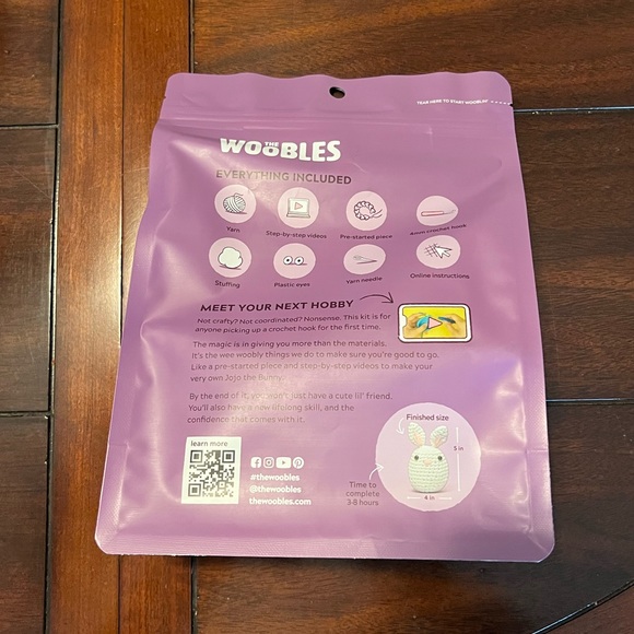 Jojo the Bunny Beginner Crochet Kit - Picture 12 of 12